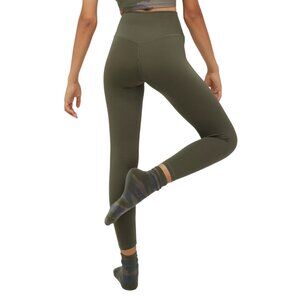 Like New, Aerie Offline Real Me 7/8 Legging Hi-Rise Sz Small Olive Daze